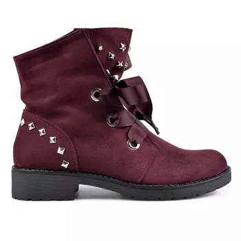 Женские повседневные ботинки красные Tendenz