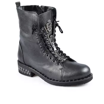 Женские повседневные ботинки серые Tendenz