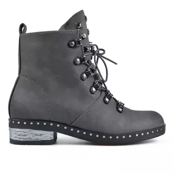 Женские повседневные ботинки серые Tendenz