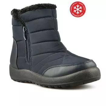 Женские повседневные ботинки синего цвета на теплой подкладке Tendenz