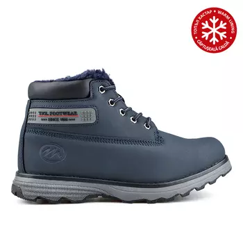 Женские повседневные ботинки синего цвета на теплой подкладке Tendenz