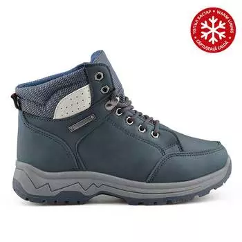 Женские повседневные ботинки синего цвета на теплой подкладке Tendenz