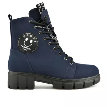 Женские повседневные ботинки синие Tendenz