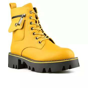 Женские повседневные ботинки желтые Tendenz