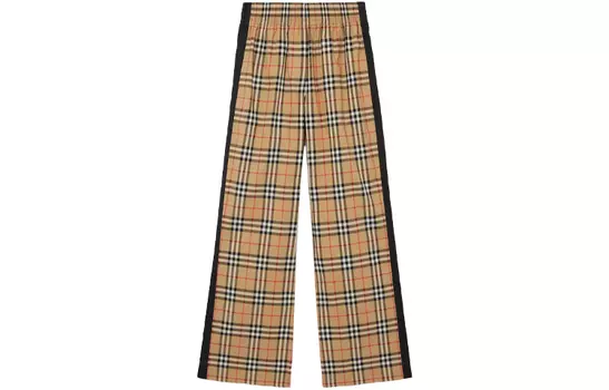 Женские повседневные брюки Burberry, бежевый