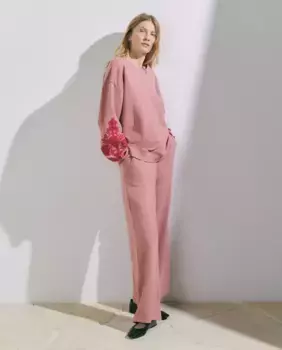 Женские повседневные брюки широкого кроя Stella Rittwagen, розовый