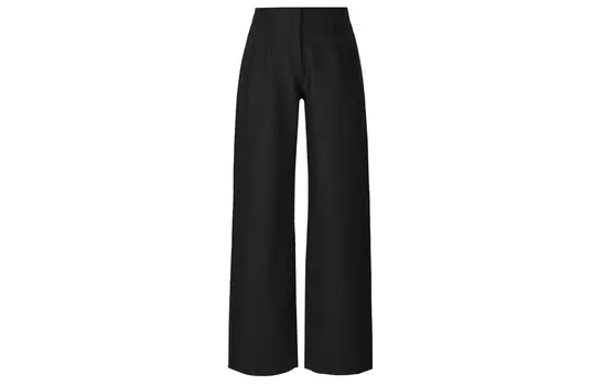 Женские повседневные брюки свободного кроя со средней посадкой Utilitech Lululemon, черный