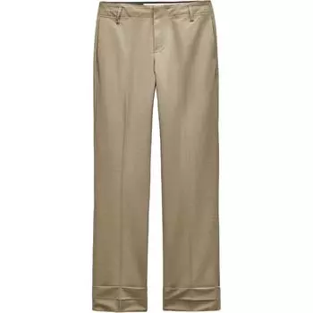 Женские повседневные брюки Trf цвета кэмел ZARA, Camel