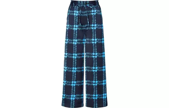 Женские повседневные брюки Uniqlo, темно-синий