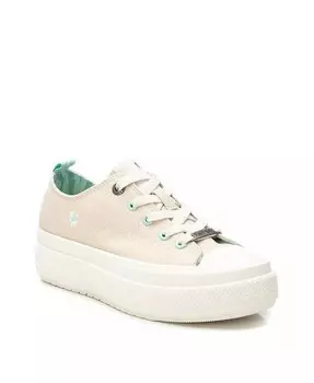 Женские повседневные холщовые кроссовки от XTI, коричневый/бежевый