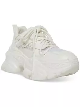 Женские повседневные и модные кроссовки из искусственной кожи на толстой подошве Madden Girl, белый