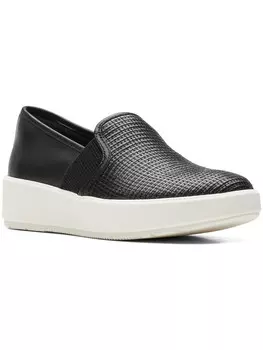 Женские повседневные и модные кроссовки Layton Petal Clarks, цвет Black Combi