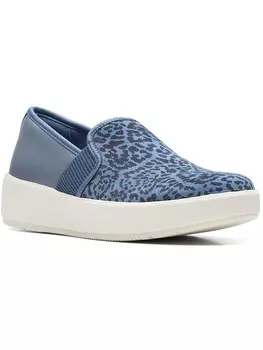 Женские повседневные и модные кроссовки Layton Petal Clarks, цвет Blue Grey