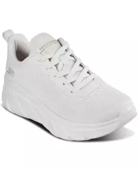 Женские повседневные кеды BOBS Sport B Flex Hi с клиновидной подошвой от Finish Line Skechers, белый