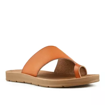 Женские повседневные коричневые тапочки Tendenz