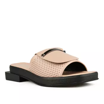 Женские повседневные коричневые тапочки Tendenz