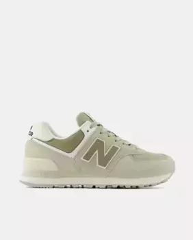Женские повседневные кроссовки 574в2 New Balance, зеленый