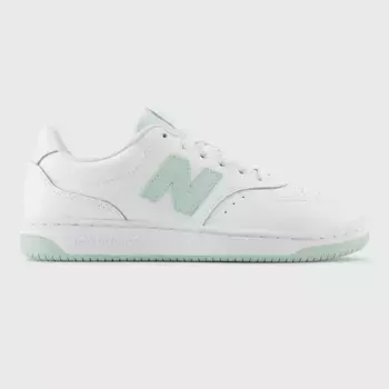 Женские повседневные кроссовки BBW80MTG New Balance, белый/зеленый