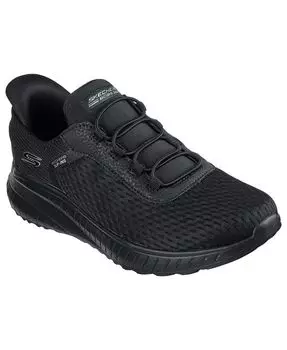 Женские повседневные кроссовки BOBS Sport Squad Chaos — цветные (широкие) от Finish Line Skechers, черный