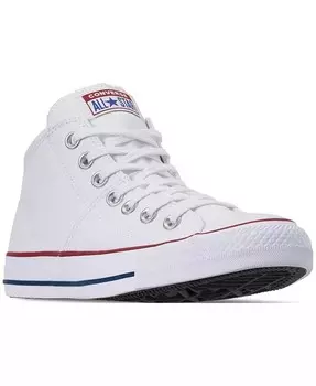 Женские повседневные кроссовки Chuck Taylor Madison Mid от Finish Line Converse, белый