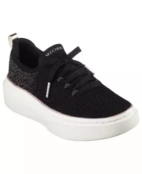 Женские повседневные кроссовки Cordova Classic — Sparkling Dust от Finish Line Skechers, черный