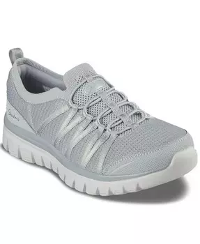 Женские повседневные кроссовки Graceful — Soft Soul от Finish Line Skechers, серый