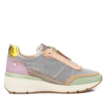 Женские повседневные кроссовки из кожи Carmela Collection от Xti, цвет aqua