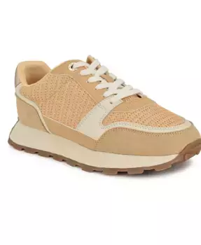 Женские повседневные кроссовки Kalah на шнурках Nine West, коричневый/бежевый