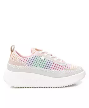 Женские повседневные кроссовки на платформе XTI, коричневый/бежевый