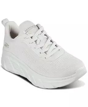 Женские повседневные кроссовки на танкетке BOBS Sport B Flex Hi от Finish Line Skechers, бежевый