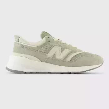 Женские повседневные кроссовки New Balance 997, зеленый/бежевый
