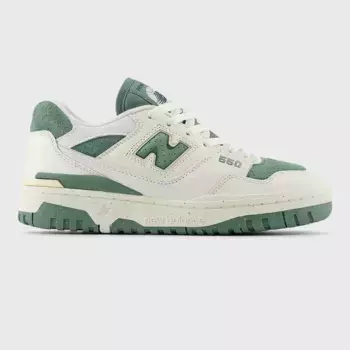 Женские повседневные кроссовки New Balance BBW550PE, белый/зеленый