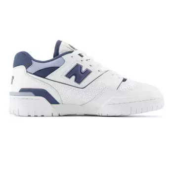 Женские повседневные кроссовки Retro Basket 550 New Balance, белый/темно-синий
