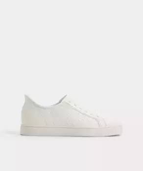 Женские повседневные кроссовки с круглым носком Aldo, белый