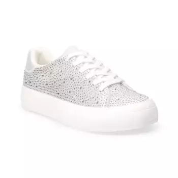 Женские повседневные кроссовки Veasley на шнуровке So, серебряный