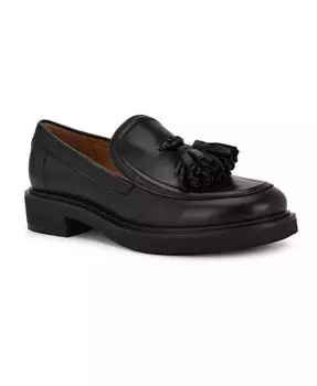 Женские повседневные лоферы с круглым носком без шнуровки Roker Nine West, черный