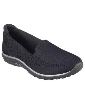 Женские повседневные прогулочные кроссовки без шнуровки Willows Vibe от Finish Line Skechers, синий