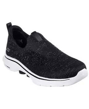 Женские повседневные прогулочные кроссовки GO WALK 7- Blink от Finish Line Skechers, черный