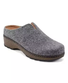 Женские повседневные сабо Kolia на каблуке Earth, серый