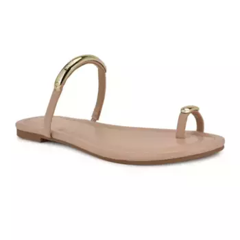 Женские повседневные сандалии Balon с открытым носком Nine West, цвет light natural