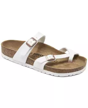 Женские повседневные сандалии Mayari Birko-Flor от Finish Line Birkenstock, белый