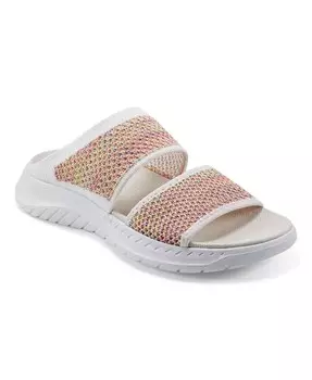 Женские повседневные сандалии на плоской подошве с круглым носком Davera Easy Spirit, белый