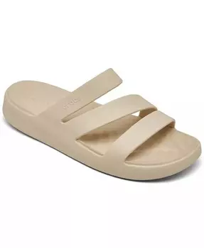Женские повседневные сандалии с ремешками для отдыха от Finish Line Crocs, белый