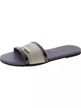 Женские повседневные сандалии Trancoso Slip-on Slide Havaianas, цвет steel grey