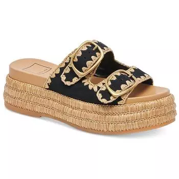 Женские повседневные сандалии Wanika из искусственной замши на платформе Dolce Vita, цвет onyx nubuck