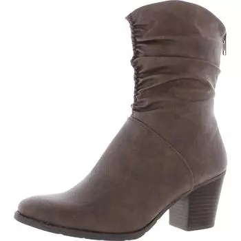 Женские повседневные сапоги Leslie из искусственной кожи до середины голени Baretraps, темно-серый