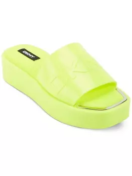 Женские повседневные шлепанцы Laren без шнуровки DKNY, цвет Zest