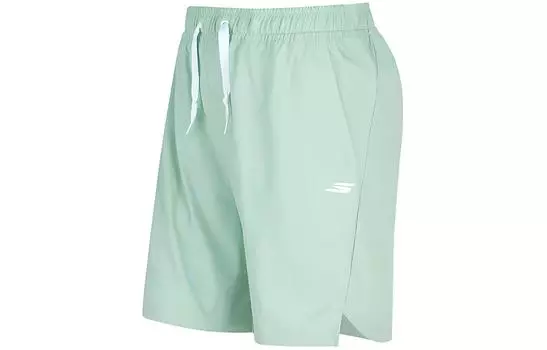 Женские повседневные шорты цвета лишайника Skechers, Lichen Green/0421