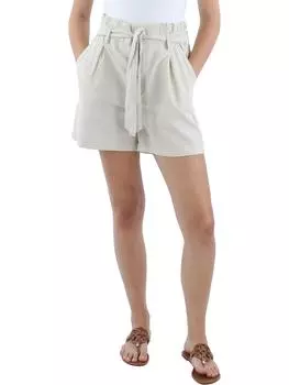 Женские повседневные шорты из льняной смеси с высокой талией Jag Jeans, цвет oatmeal