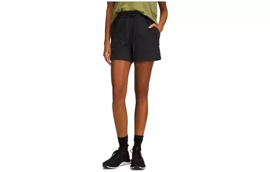 Женские повседневные шорты Loungeful Lululemon, черный